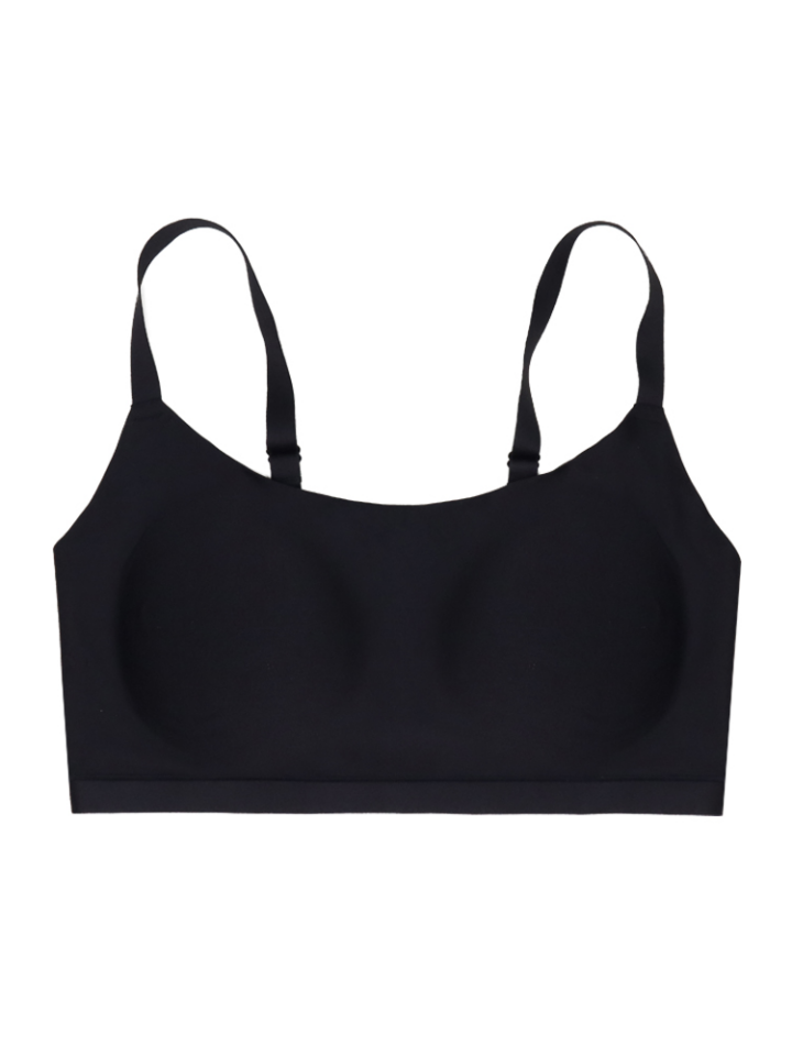 舒適無痕內衣【輕呼吸】經典黑